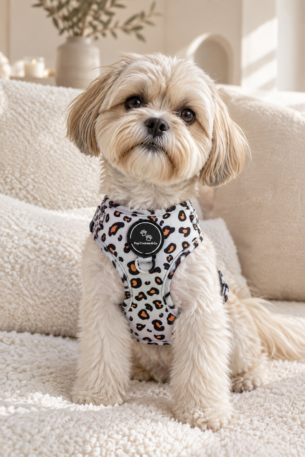 Classic leopard print with a modern twist. Chic, playful and made for pups who love to stand out in style.