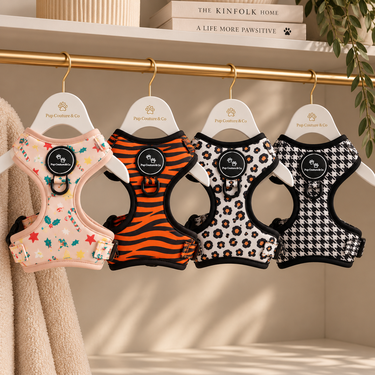Stylish, comfortable and made for everyday adventures, our harnesses feature statement prints, adjustable straps and secure hardware for the perfect mix of fashion and function.