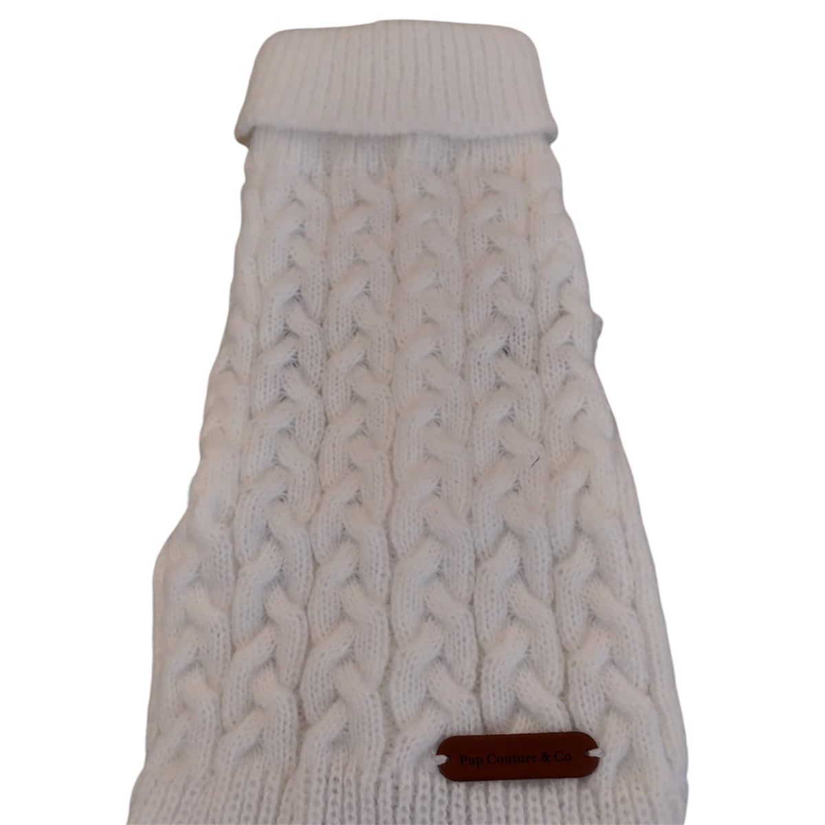 The Cable Couture Dog Jumper