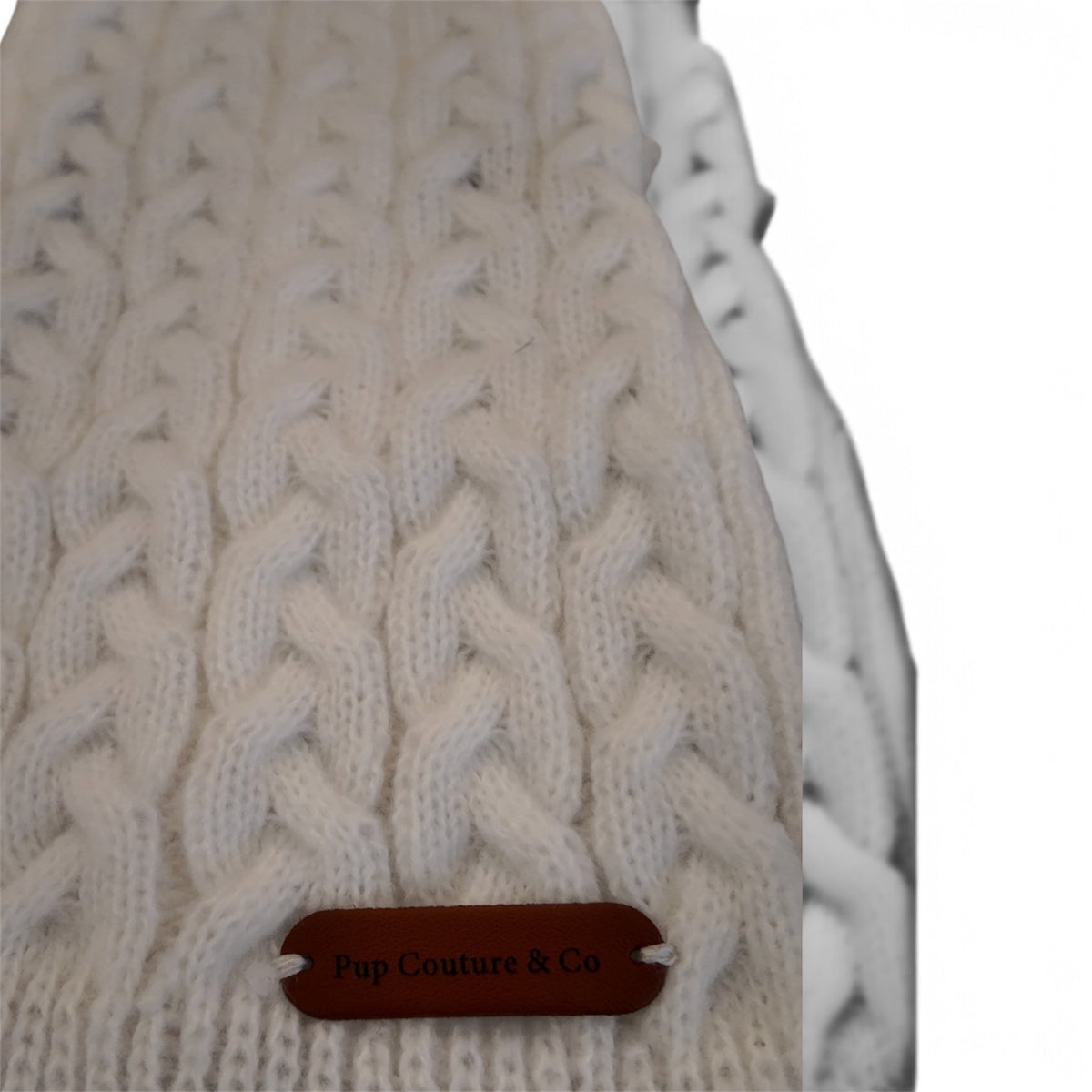 The Cable Couture Dog Jumper